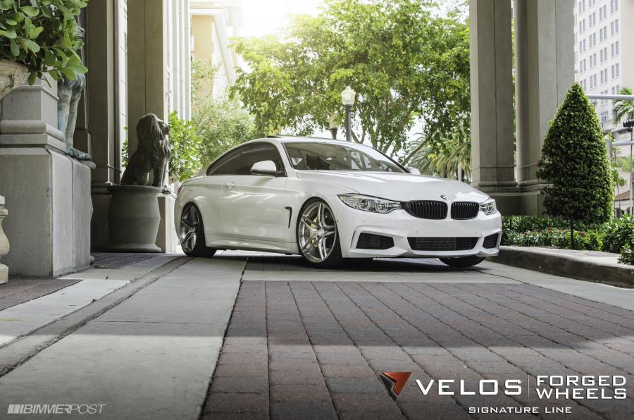  BMW 435i on Velos Designwerks Wheels 2014 года  (фото 1 из 9)
